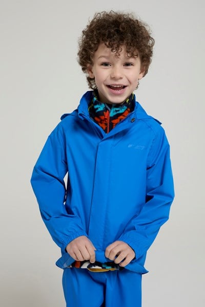 Pakka II Kids Waterproof Jacket - Blue