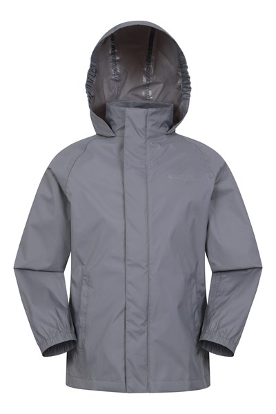 Pakka II Kids Waterproof Jacket - Grey
