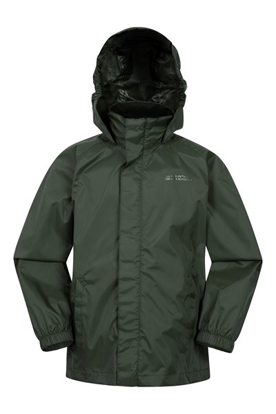 Pakka II Kids Waterproof Jacket - Green