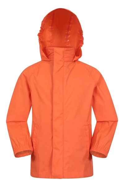Pakka II Kids Waterproof Jacket - Orange