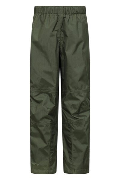 Spray II Kids Waterproof Overtrousers - Green