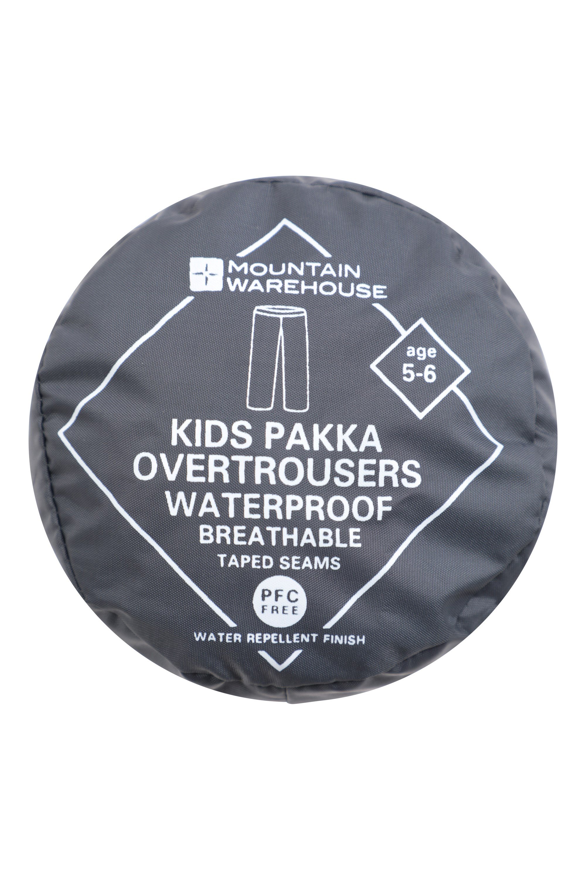 Mountain Warehouse Pakka Kids Waterproof Over Trousers - Taped
