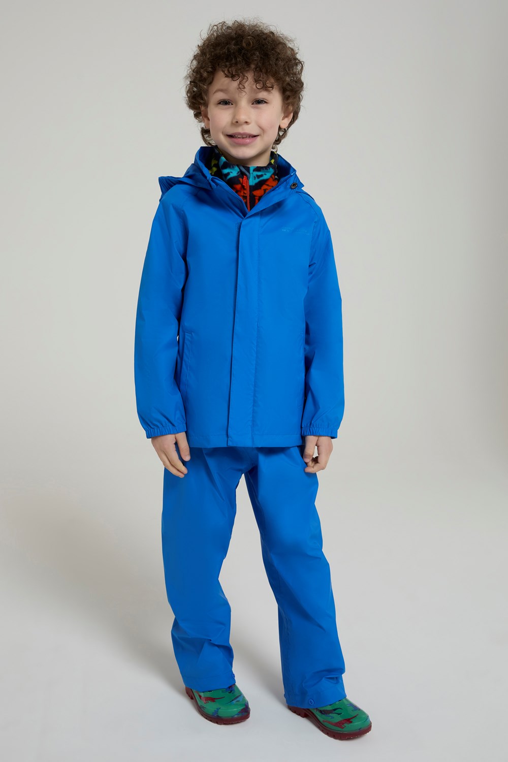 Mountain Warehouse Pakka Kids Waterproof Over Trousers Taped Seams Rain Pants