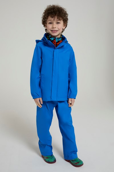 Pakka II Kids Waterproof Overtrousers - Blue