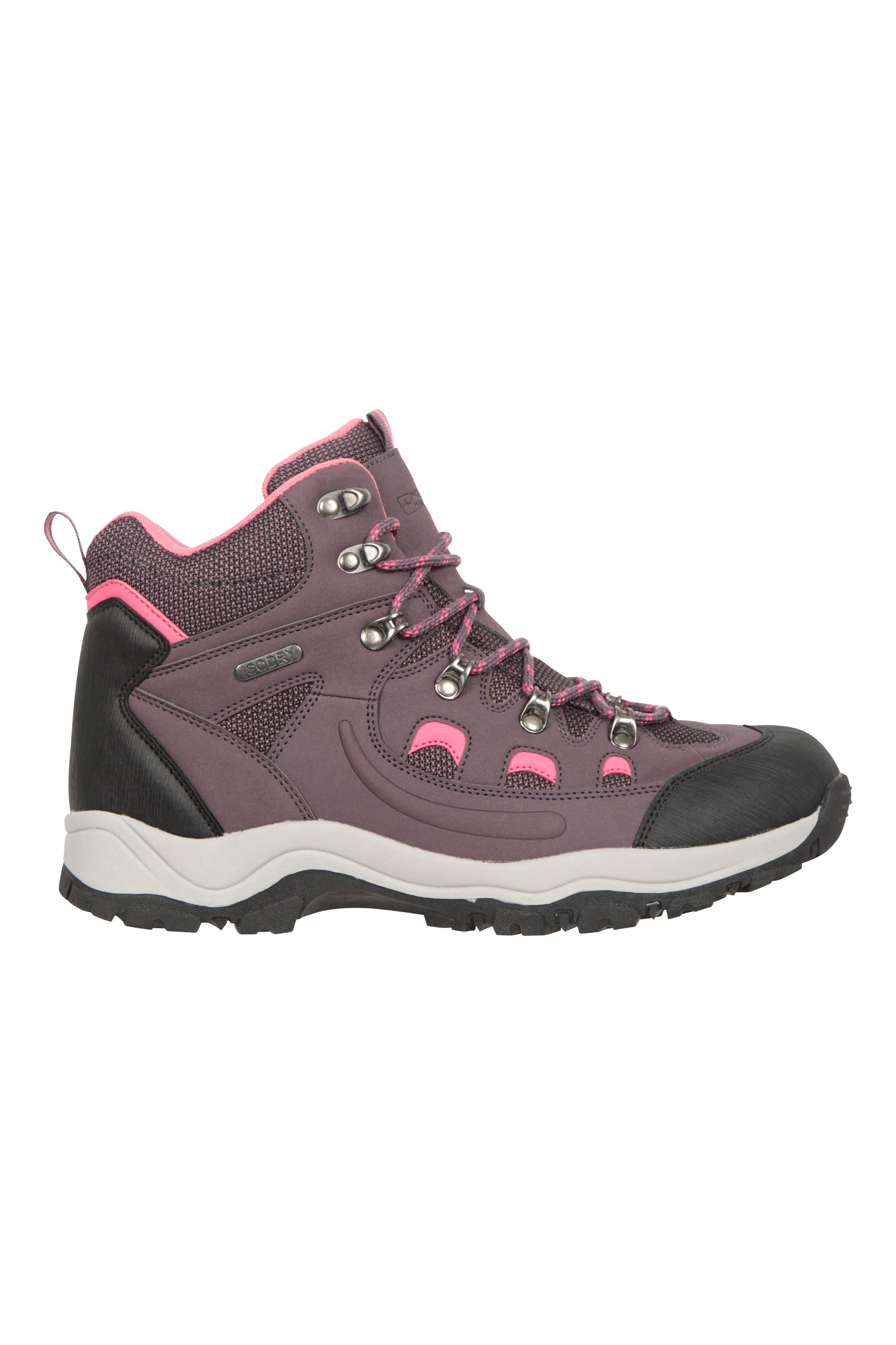 Adventurer Womens Waterproof Walking Boots - Pink