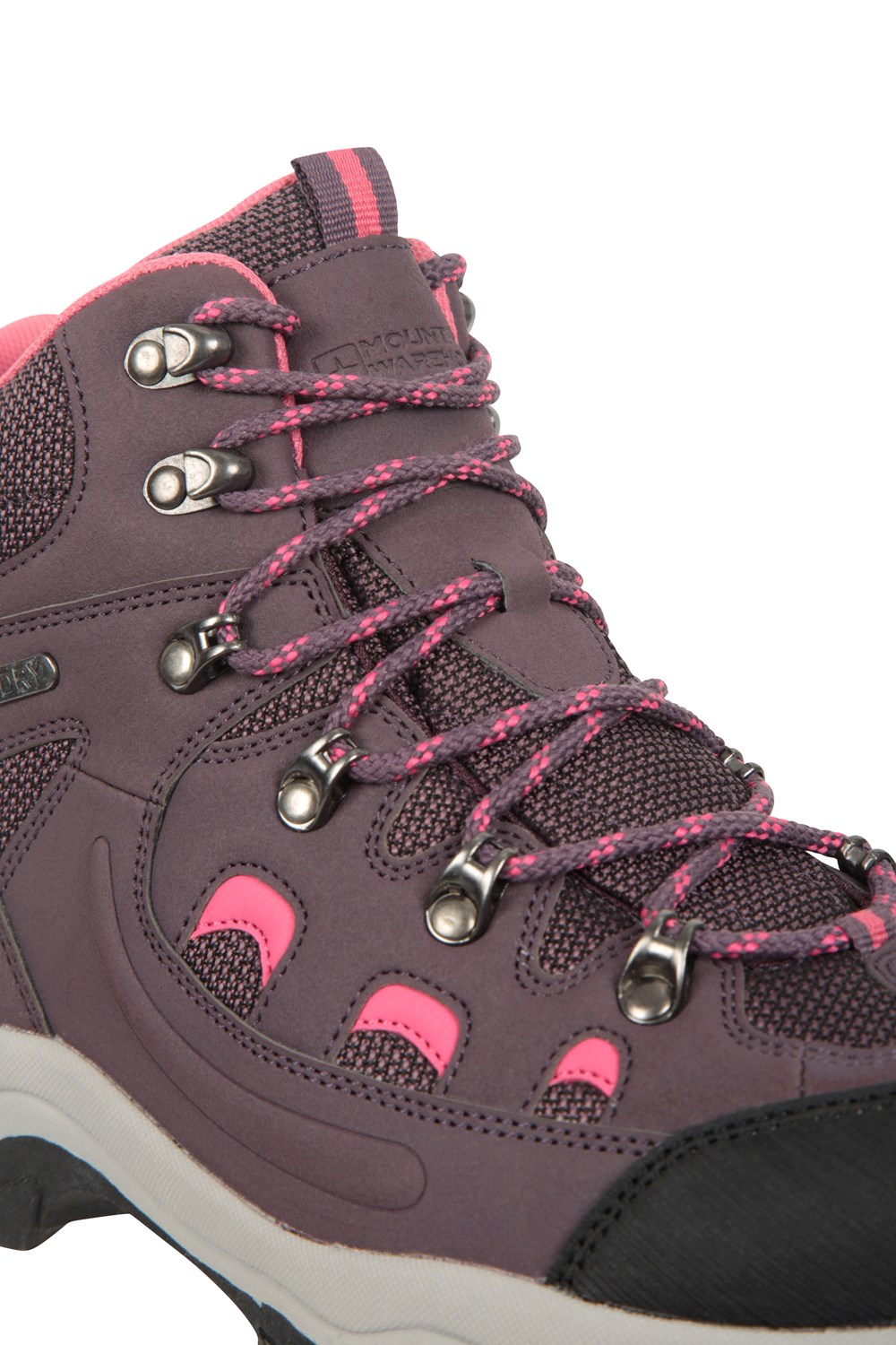 Mountain Warehouse Adventurer Womens Waterproof Boots - Hiking Trekking Shoes - Picture 21 of 108