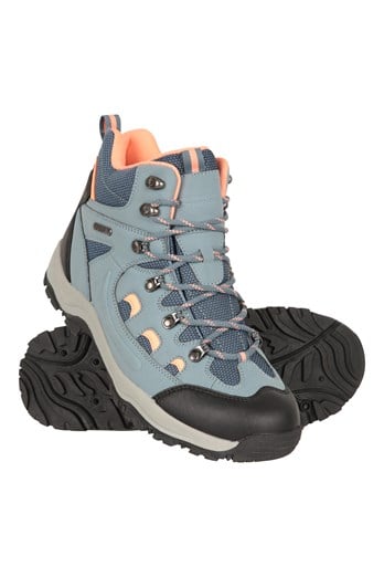 Adventurer Womens Waterproof Hiking Boots Blue