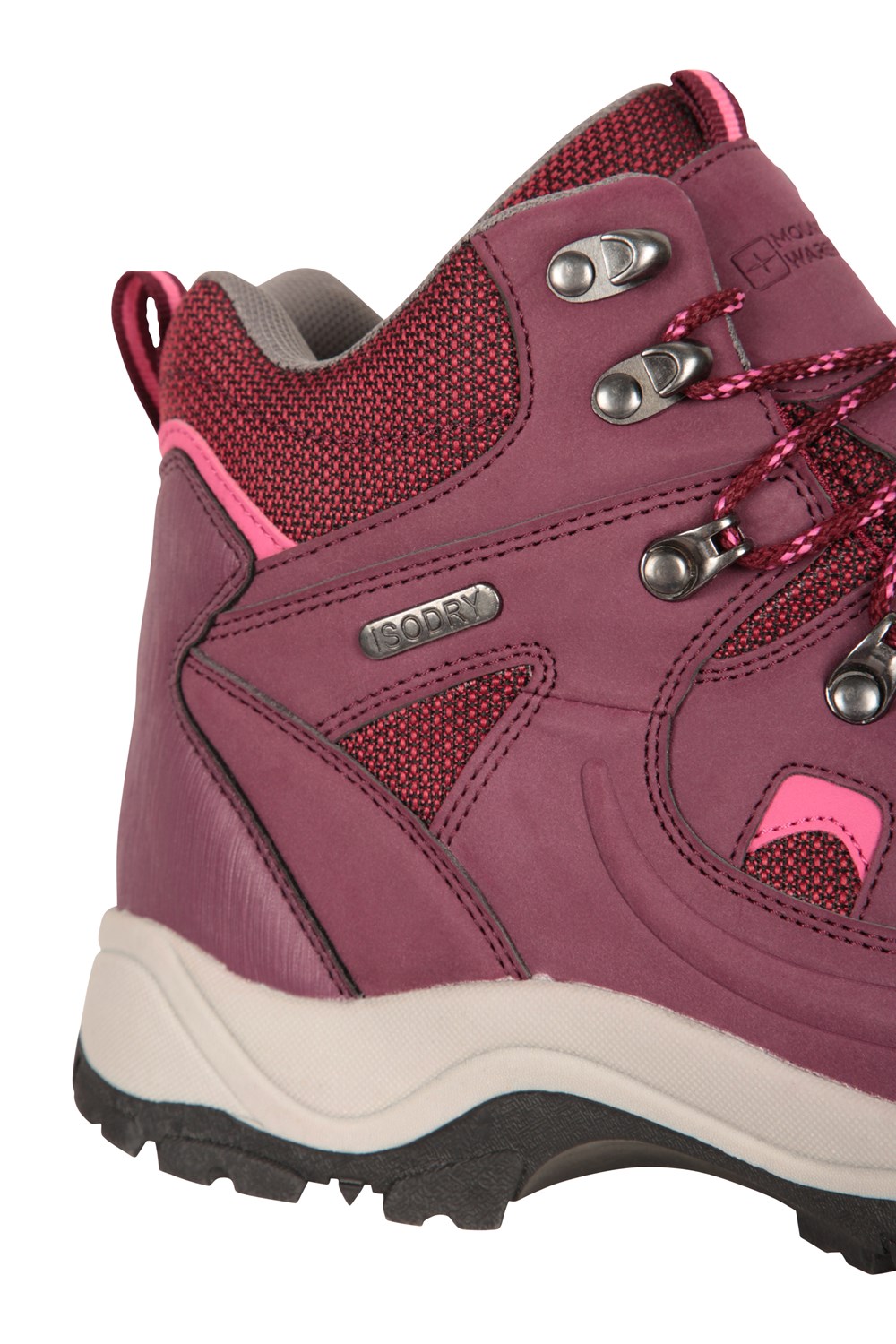 Mountain Warehouse Adventurer Womens Waterproof Boots - Hiking Trekking Shoes - Picture 48 of 108