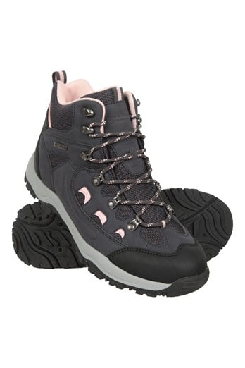 Adventurer Womens Waterproof Walking Boots Dark Purple