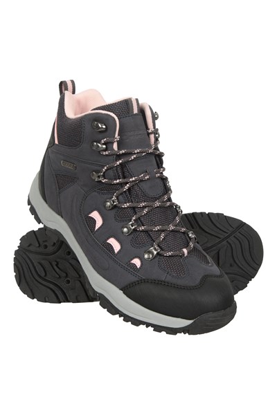 Adventurer Womens Waterproof Walking Boots - Purple