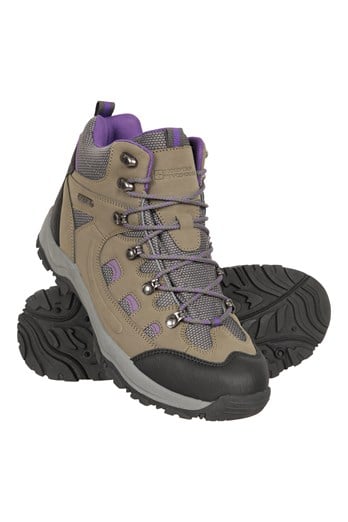 Adventurer Womens Waterproof Hiking Boots Grey