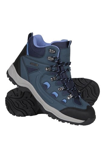 Adventurer Womens Waterproof Hiking Boots Navy