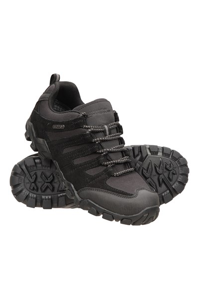 Belfour Womens Waterproof Walking Shoes - Black