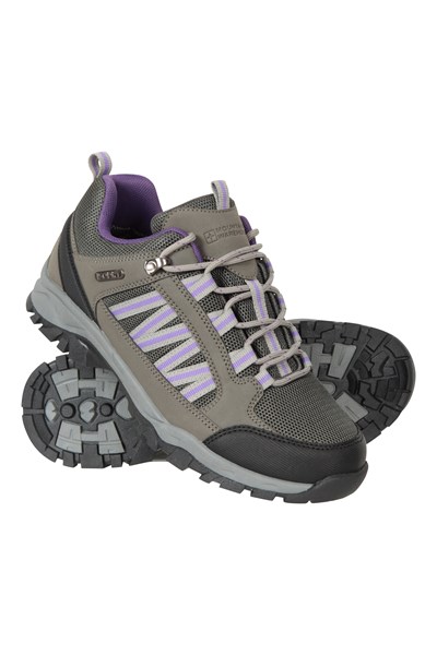 Path Womens Waterproof Outdoor Walking Shoes - Grey