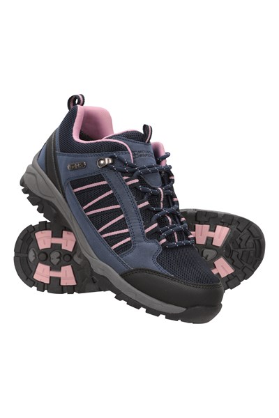 Path Womens Waterproof Walking Shoes - Navy