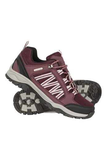 Path Womens Waterproof Walking Shoes Purple