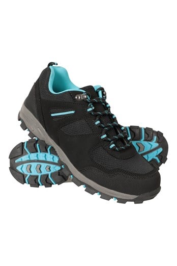 Mcleod Wide Fit Womens Walking Shoes Charcoal