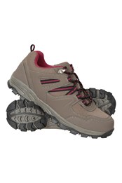 Mcleod Wide Fit Womens Walking Shoes Light Brown