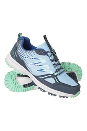 Lakeside Womens Waterproof Trail Running Shoes Green