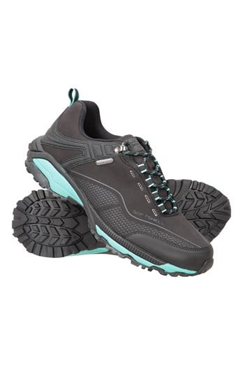 Collie Womens Waterproof Running Shoes Black