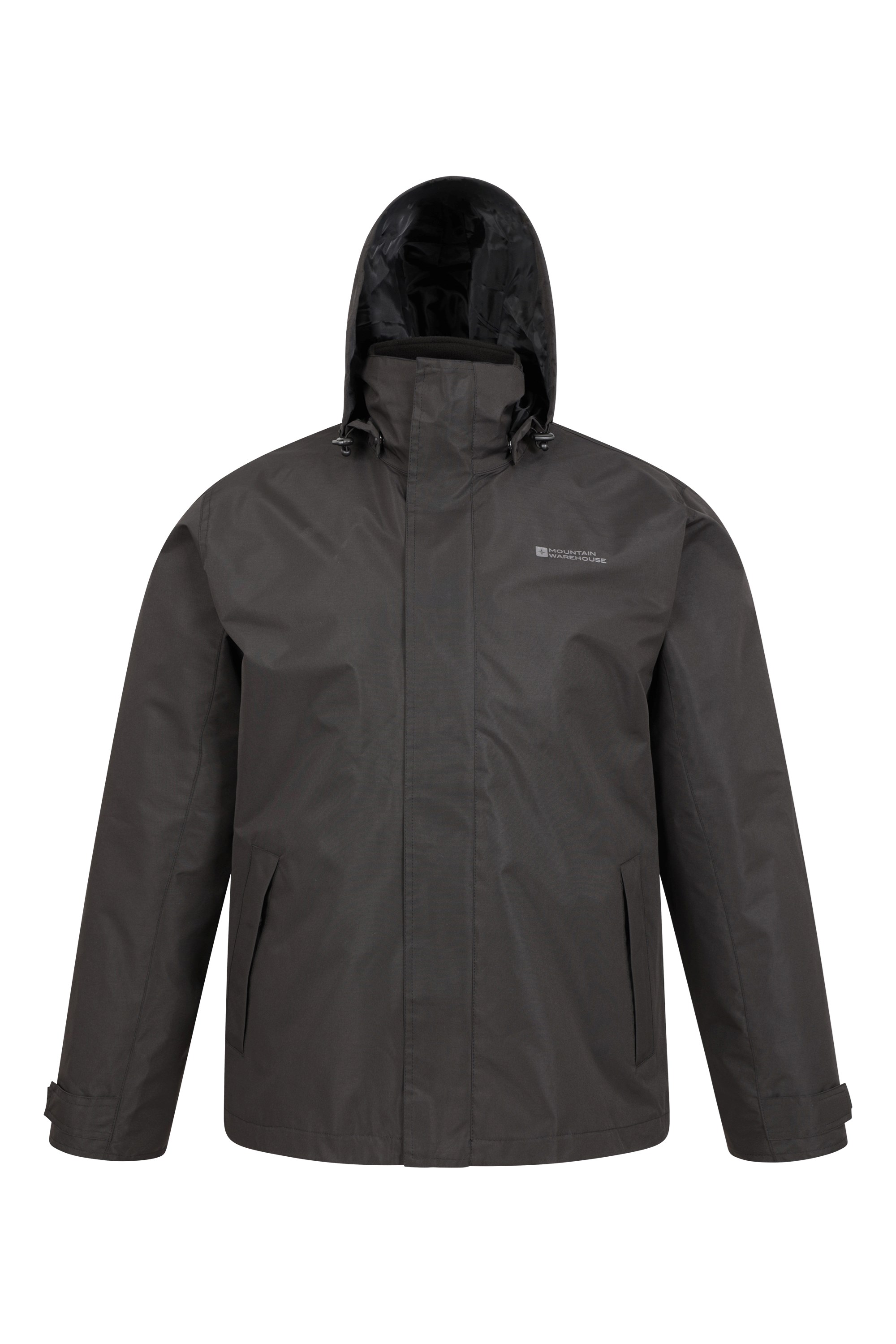 Mountain warehouse fell mens 3 in 1 water resistant jacket hotsell