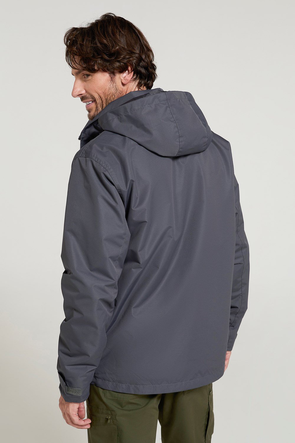 Mountain Warehouse Fell Men's 3 in 1 Water Resistant Jacket with Adjustable Hood - Picture 70 of 94