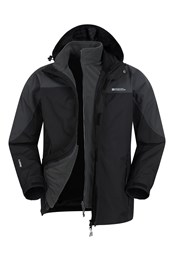 Veste Imperméable 3-en-1 Homme Storm III Gris