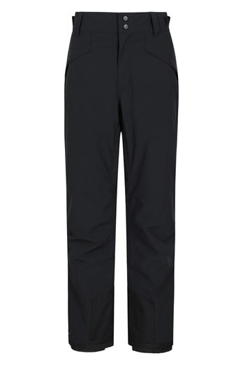 Orbit II Mens 4 Way Stretch Waterproof Ski Pants - Short Length Carbon