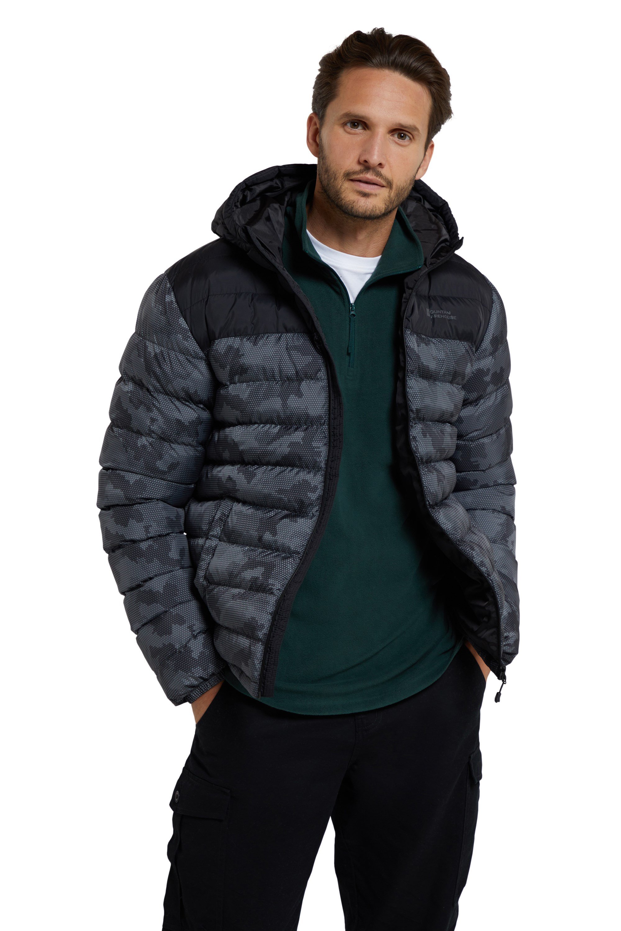 Mountain warehouse seasons mens padded jacket shop