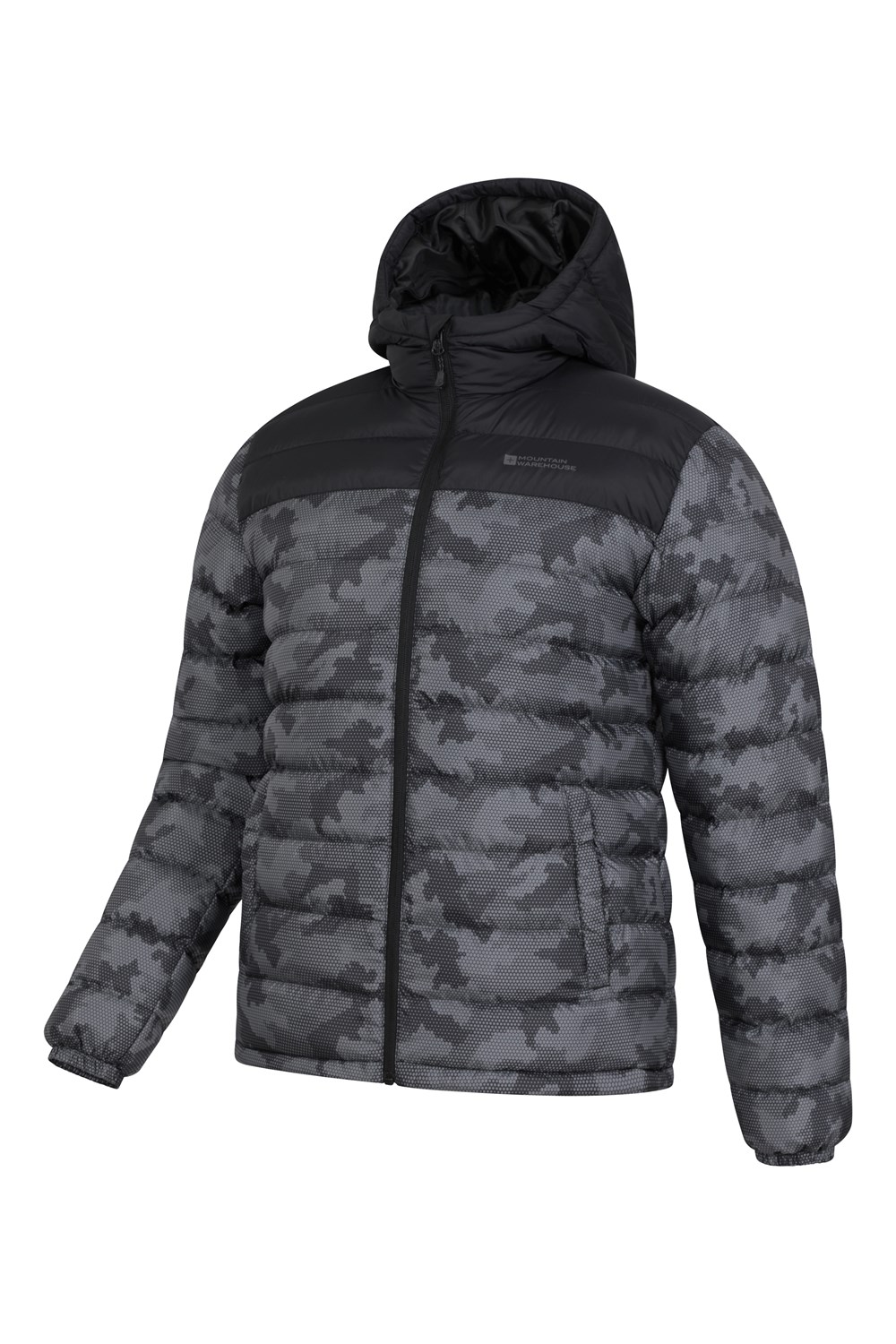 Mountain Warehouse Seasons Men's Padded Warm Jacket Water Resistant Casual Coat - Picture 31 of 147