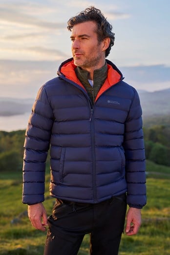 Seasons II Mens Insulated Jacket Blue