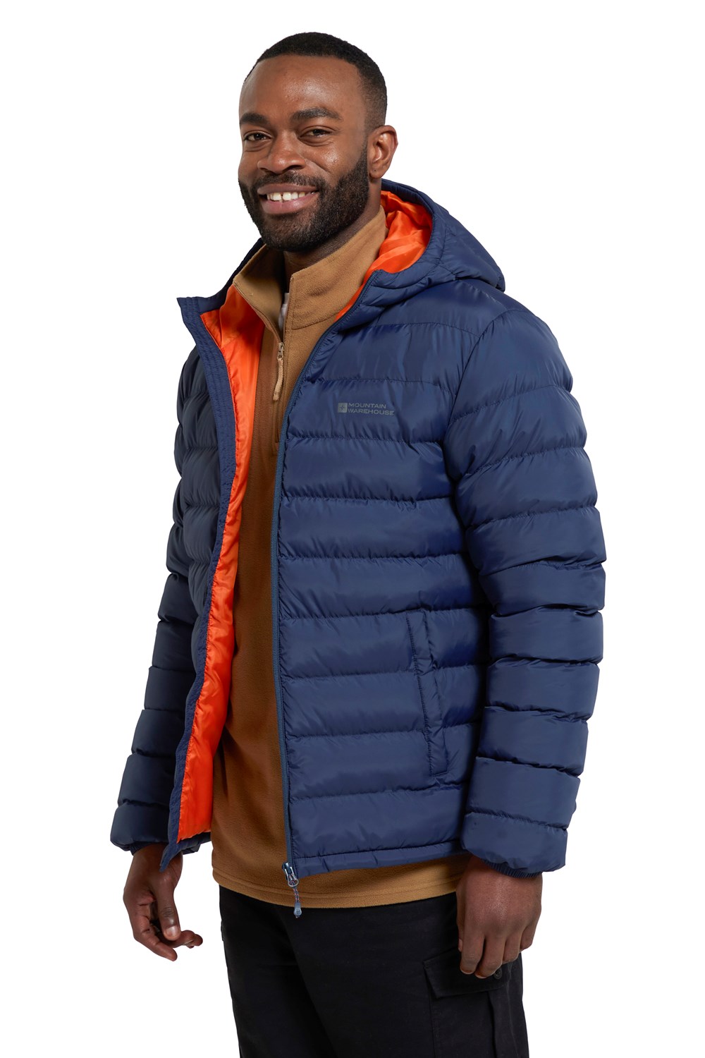 Mountain Warehouse Seasons Men's Padded Warm Jacket Water Resistant Casual Coat - Picture 71 of 147