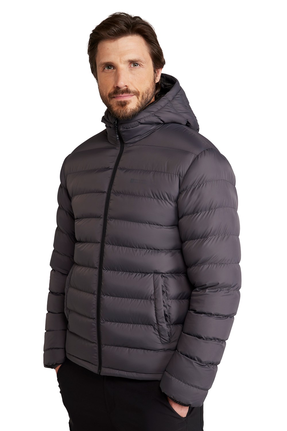 Mountain Warehouse Seasons Men's Padded Warm Jacket Water Resistant Casual Coat - Picture 59 of 147