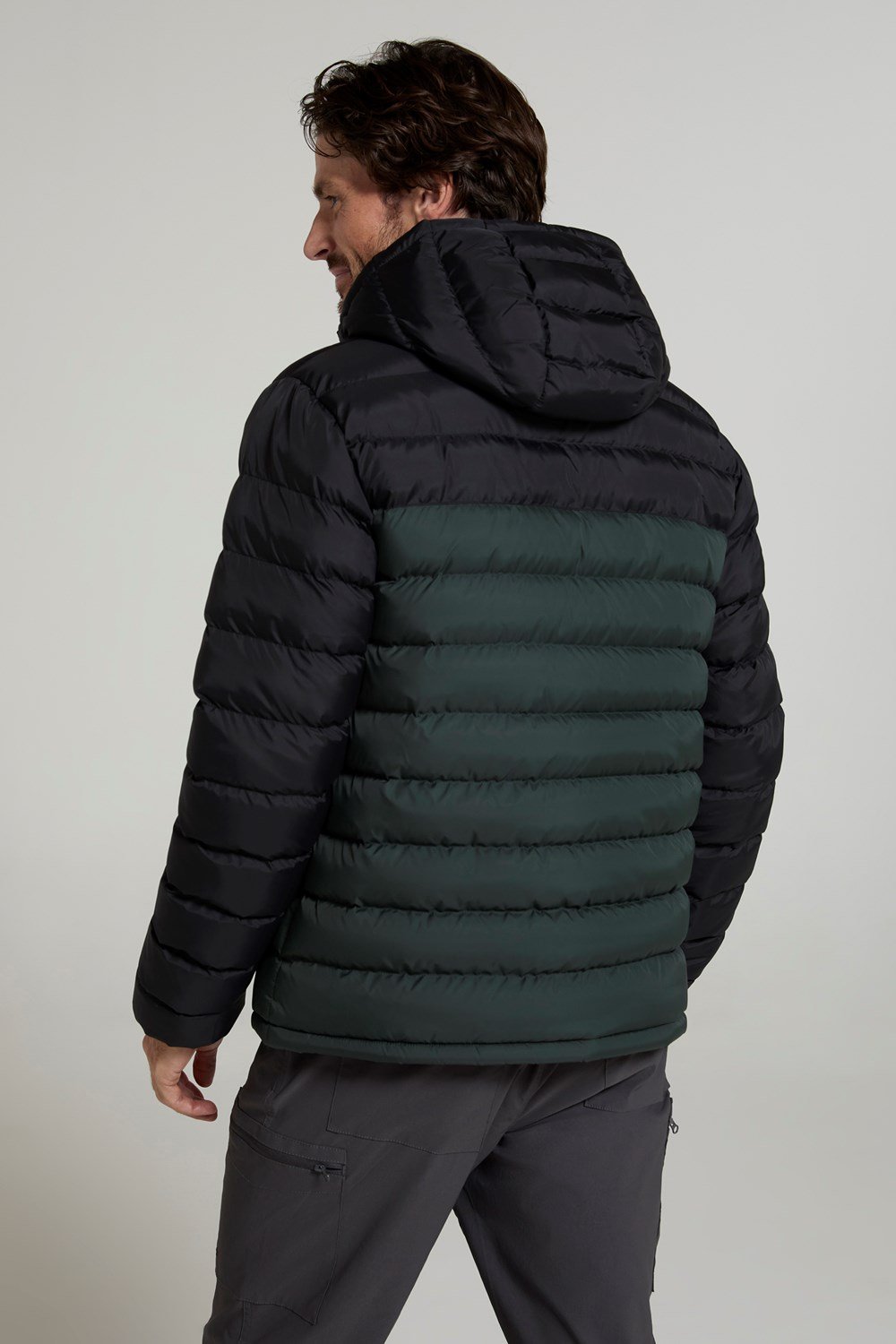 Mountain Warehouse Seasons Men's Padded Warm Jacket Water Resistant Casual Coat - Picture 98 of 147