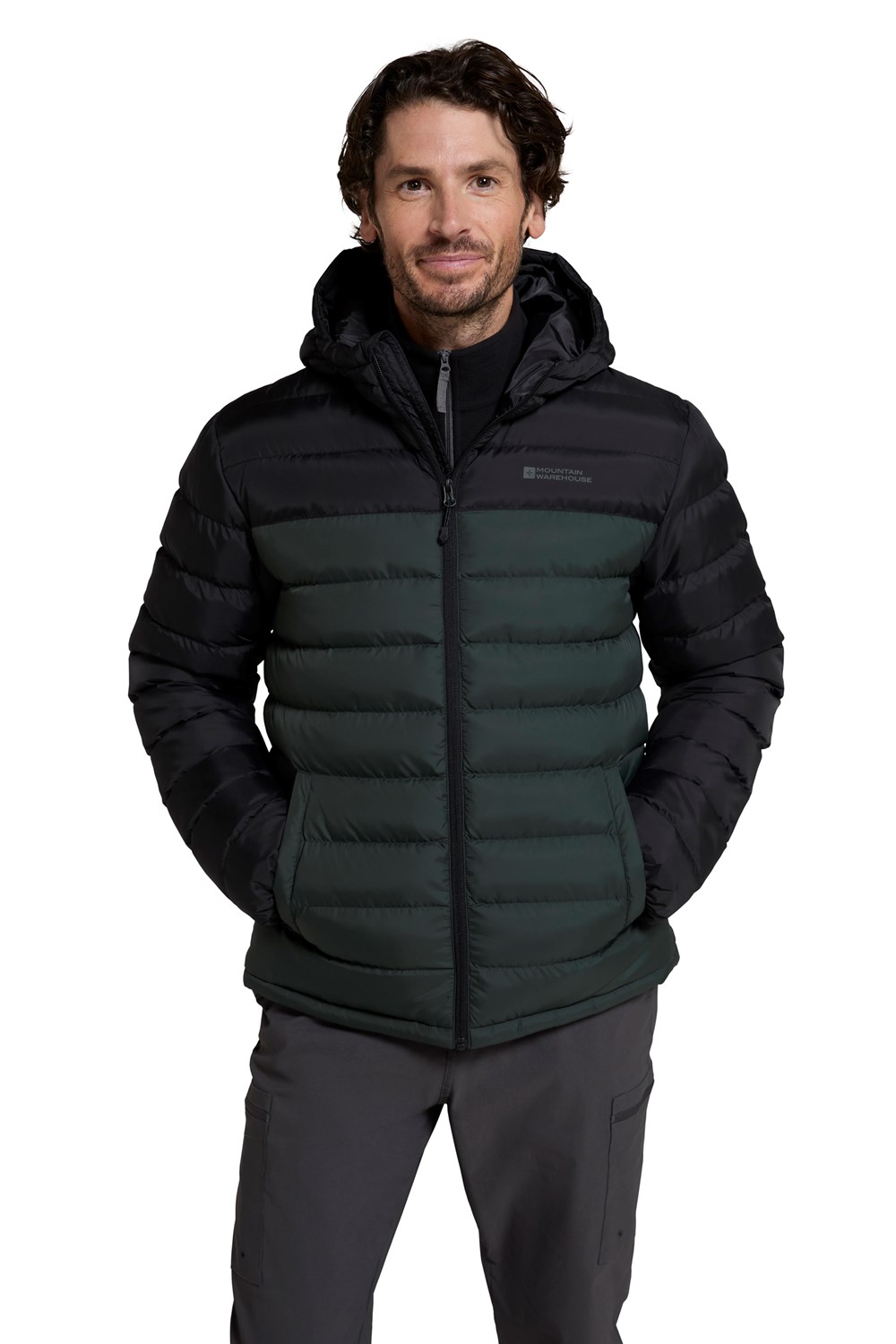 Mountain Warehouse Seasons Men's Padded Warm Jacket Water Resistant Casual Coat - Picture 105 of 147