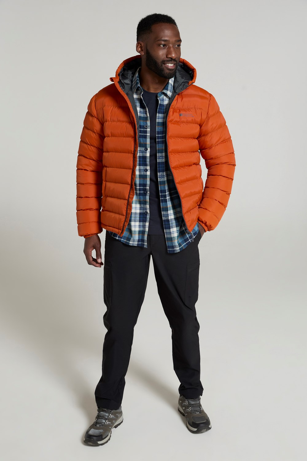 Mountain Warehouse Seasons Men's Padded Warm Jacket Water Resistant Casual Coat - Picture 139 of 147