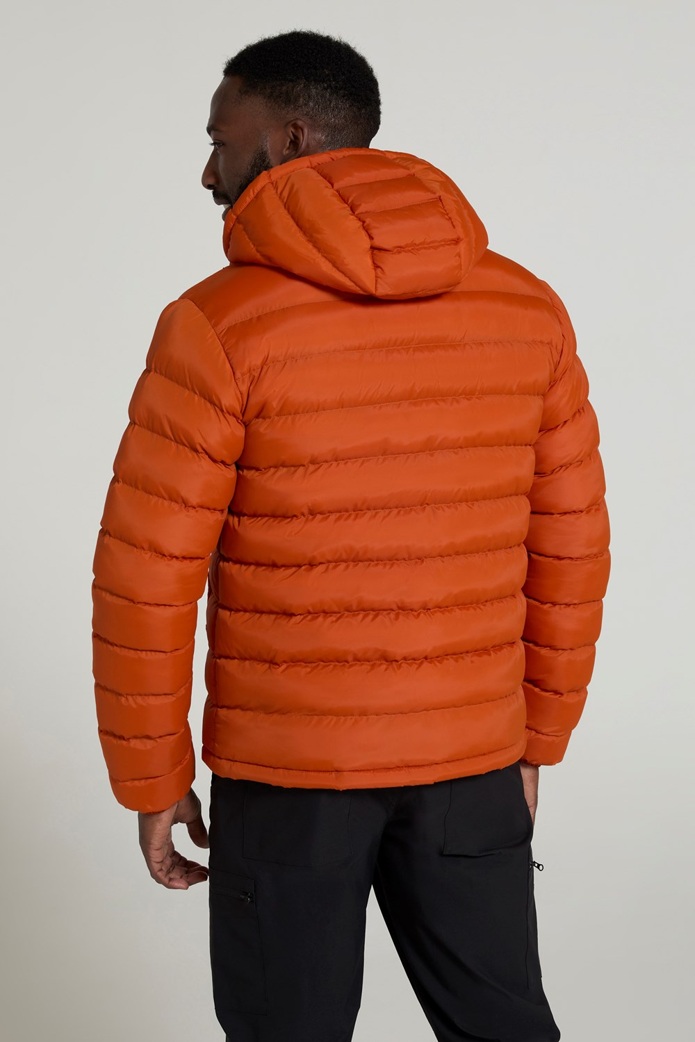 Mountain Warehouse Seasons Men's Padded Warm Jacket Water Resistant Casual Coat - Picture 141 of 147