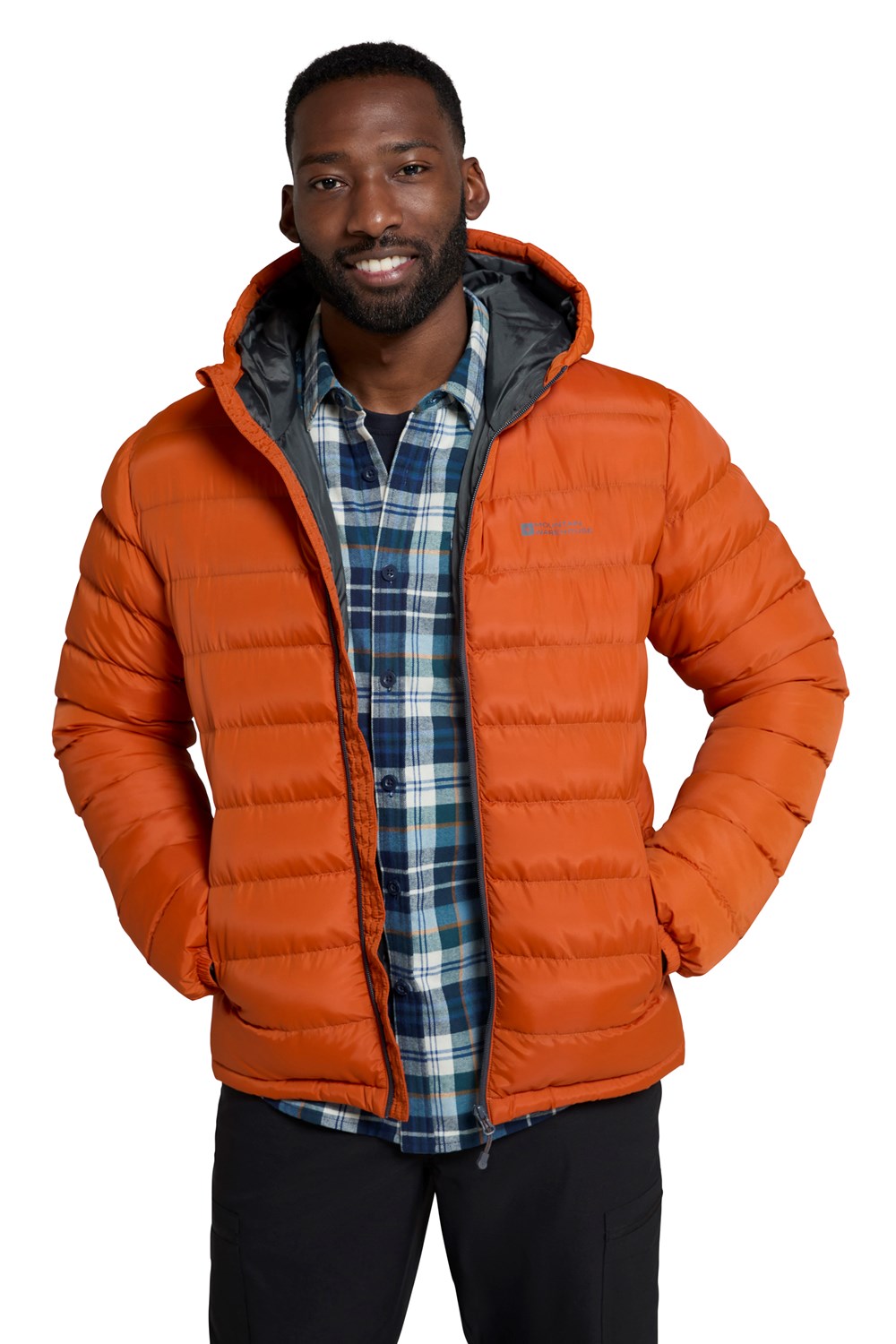 Mountain Warehouse Seasons Men's Padded Warm Jacket Water Resistant Casual Coat - Picture 147 of 147