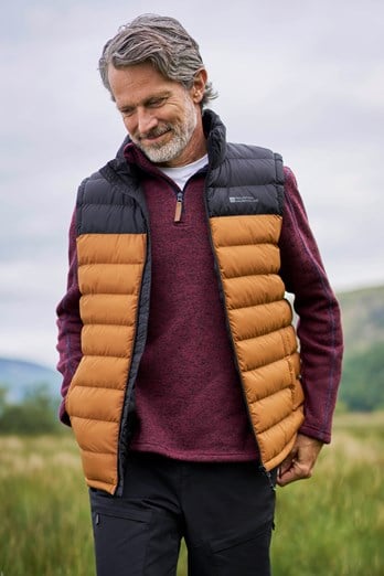 Seasons II Mens Insulated Vest Gold