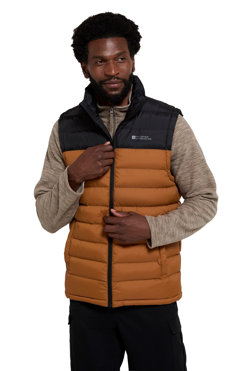 Mountain Warehouse Seasons Men's Padded Gilet Water Resistant Walking Vest Coat - Picture 46 of 102