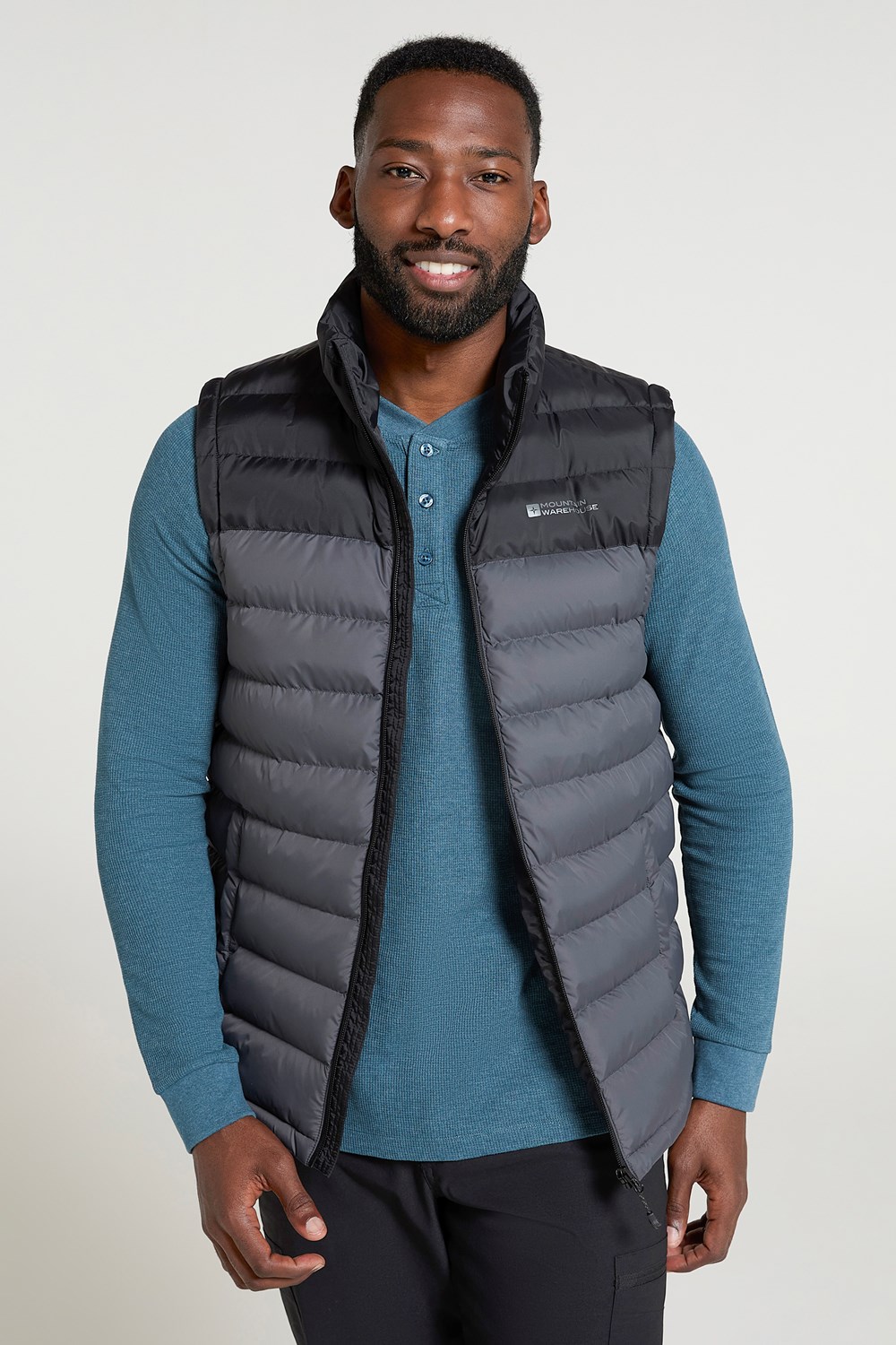 Mountain Warehouse Seasons Men's Padded Gilet Water Resistant Walking Vest Coat - Picture 63 of 102