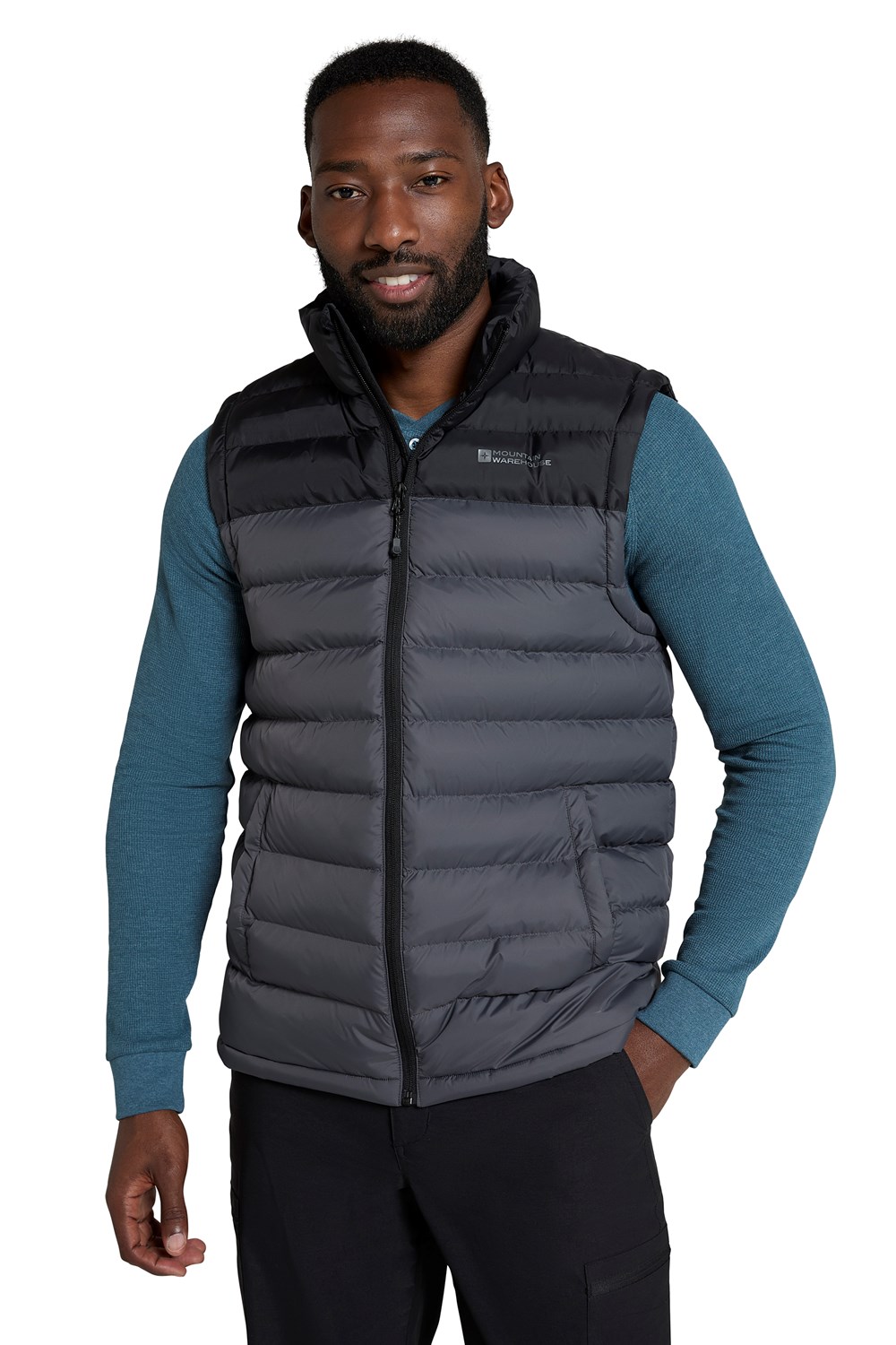 Mountain Warehouse Seasons Men's Padded Gilet Water Resistant Walking Vest Coat - Picture 70 of 102