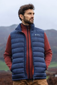 Seasons Mens Hooded Insulated Vest