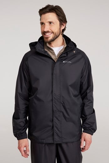 Pakka Mens Waterproof Jacket Black
