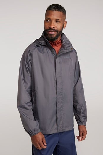 Pakka Mens Waterproof Jacket Grey