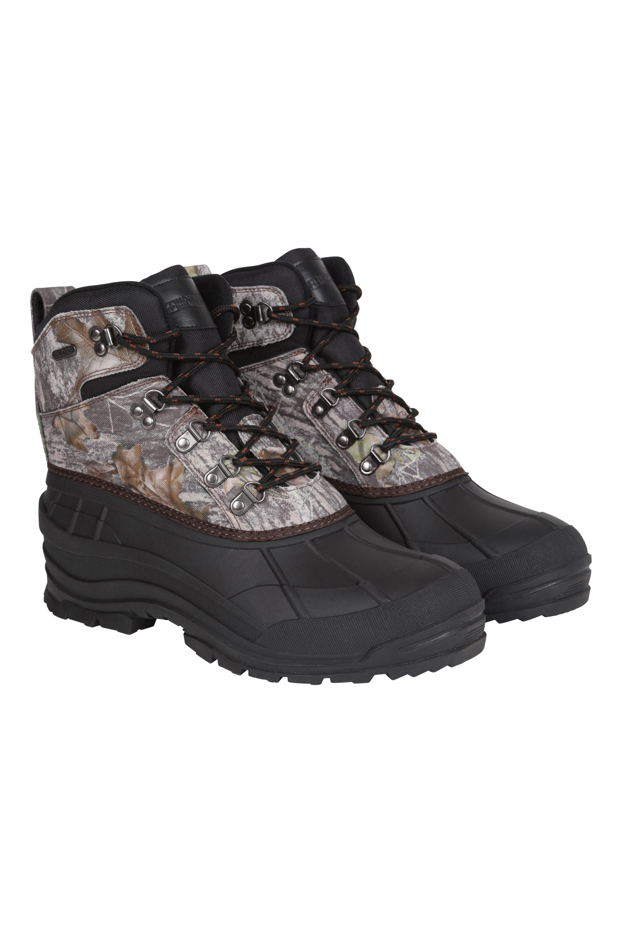 Woodland Mens Camo Snow Boots