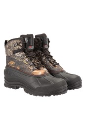 Woodland Mens Camo Snow Boots Camouflage