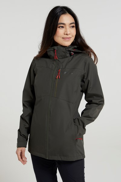 Rainforest II Extreme Womens Waterproof Jacket - Green