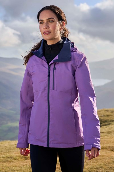 Rainforest II Extreme Womens Waterproof Jacket - Purple