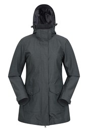Shore II Womens Waterproof Jacket Grey